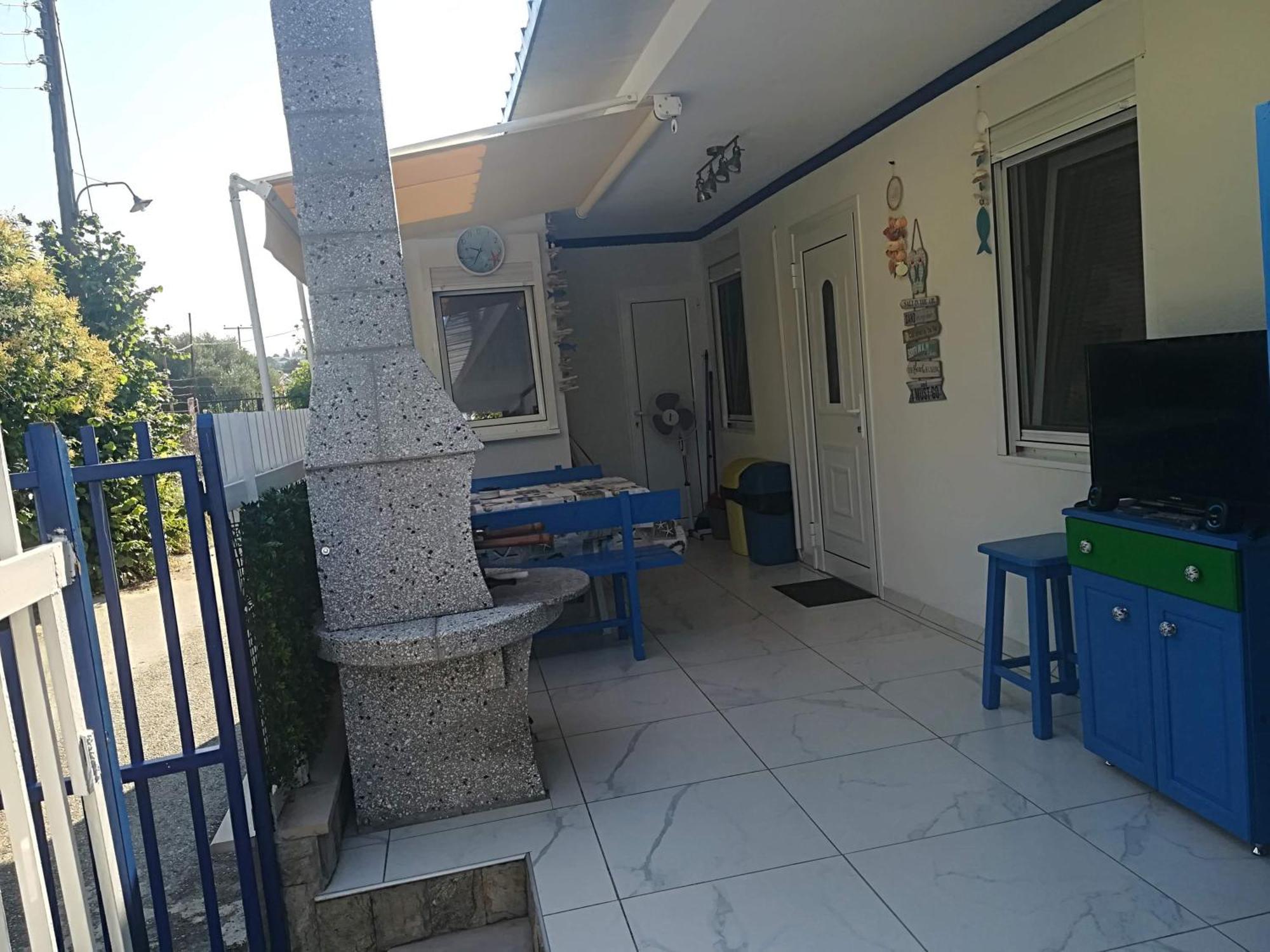 Villa Blue House Nea Kallikrateia Rum bild