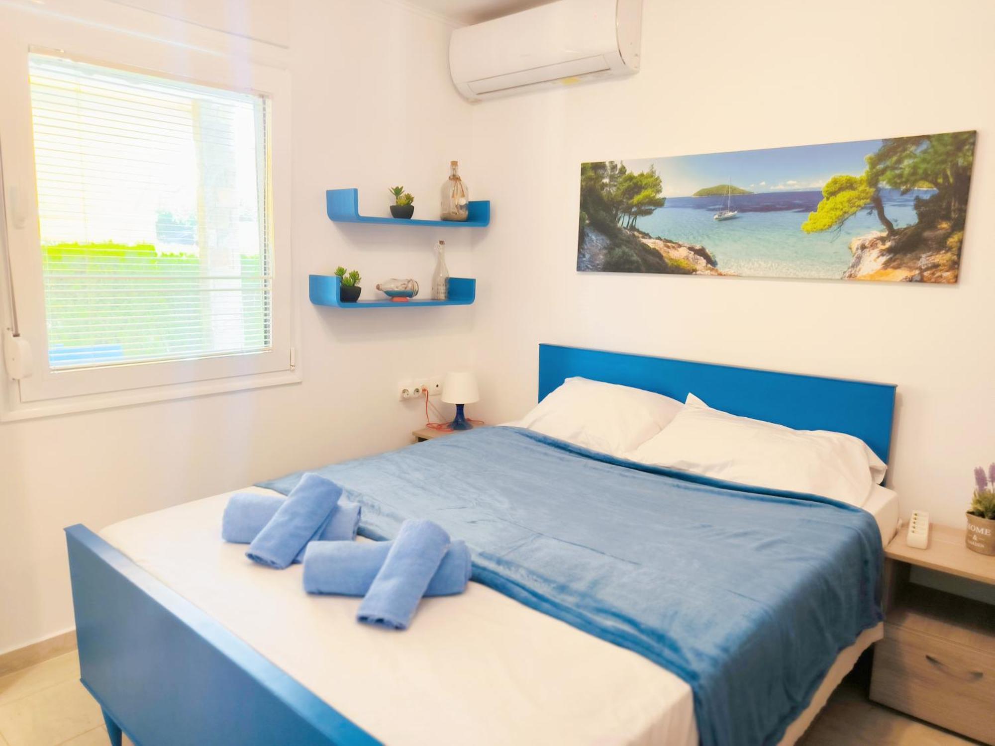 Villa Blue House Nea Kallikrateia Exteriör bild