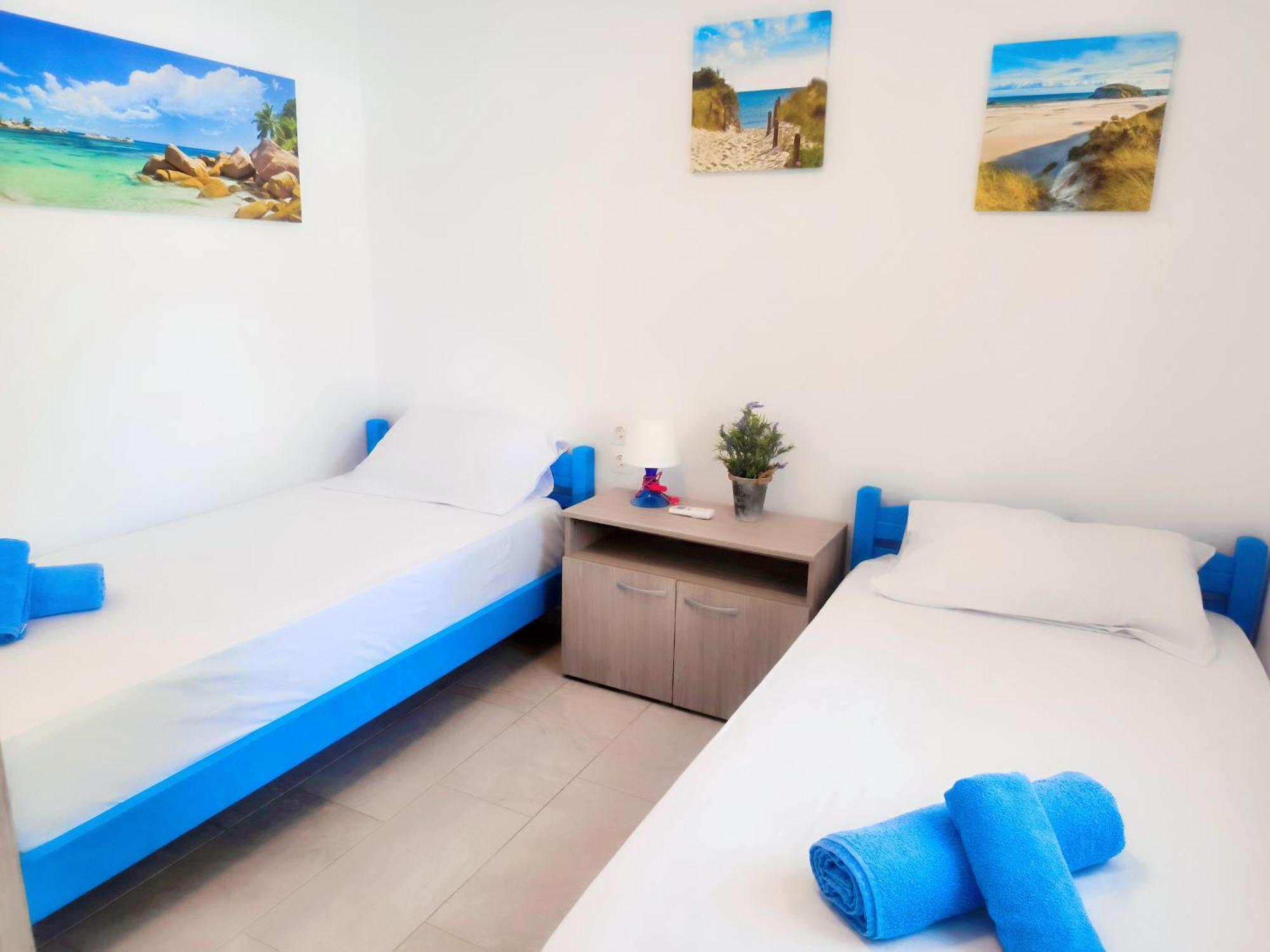 Villa Blue House Nea Kallikrateia Exteriör bild